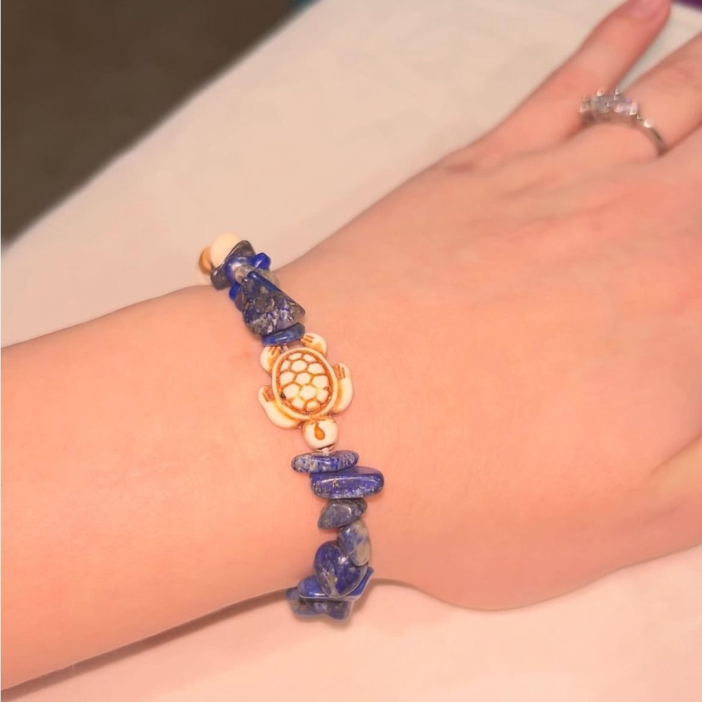 Turtle bracelet-handmade